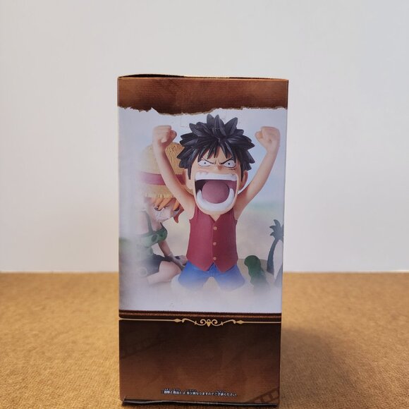 New Banpresto WCF One Piece Log Stories Luffy & Nami Figure Japan 7cm - Picture 6 of 7